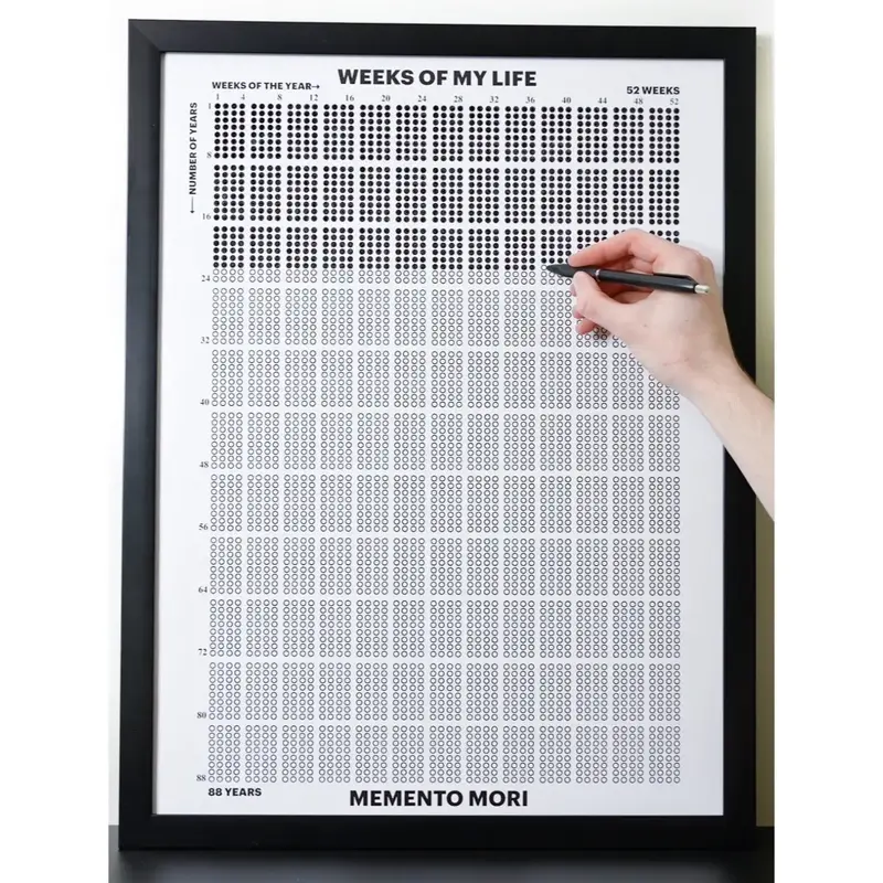 Lifetime Calendar - Track your life in weeks