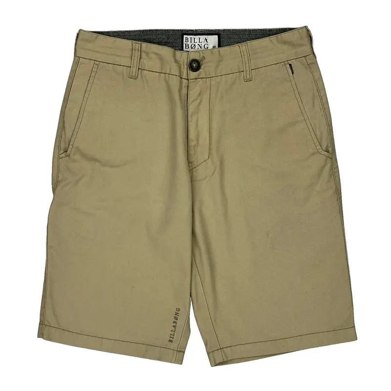 Billabong Chino Shorts - 30W 10L Beige Cotton