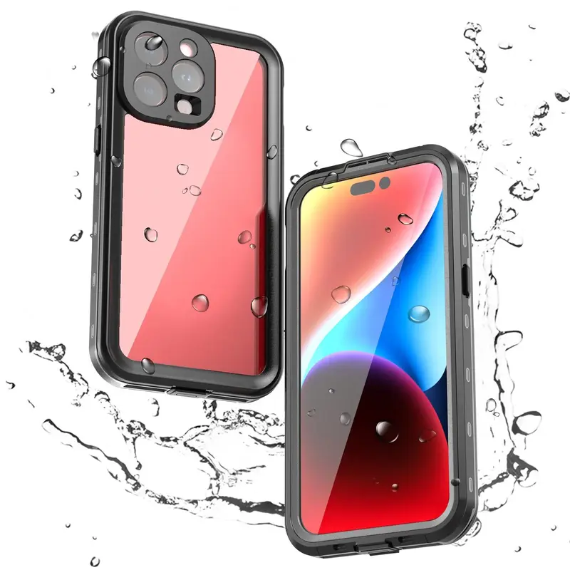 Waterproof Phone Case, 1 Count Shockproof Phone Protective Cover, Scratch-proof Case for iPhone Series X 11 12 13 14 15 16 Pr...