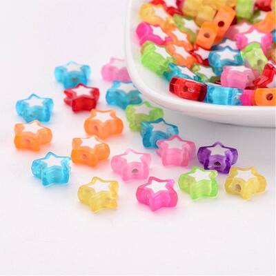 Transparent Acrylic Beads
