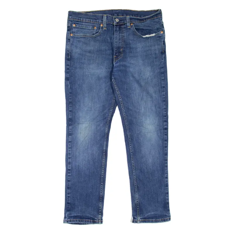 LEVI'S 511 Jeans Mens Blue Slim Straight Stone Wash W34 L29