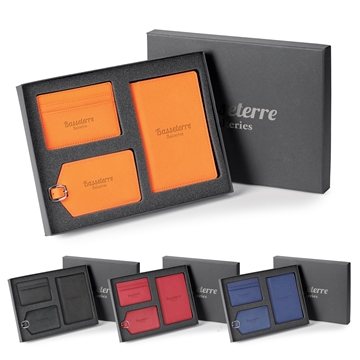 8 Promotional Toscano 3-Piece Gift Set - RFID Protection