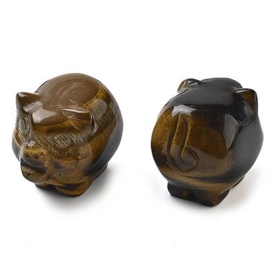 Natural Tiger Eye Carved Figurines