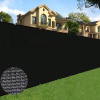 Sunnyglade 6 x 50 ft Privacy Screen Fence Mesh Shade Net Cover for Outdoor Wall Garden Yard Backyard with Grommets Copper Mat...