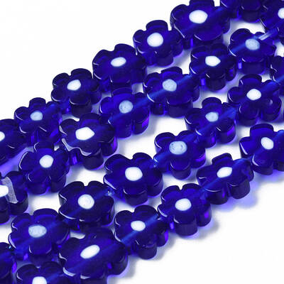 Handmade Millefiori Glass Bead Strands