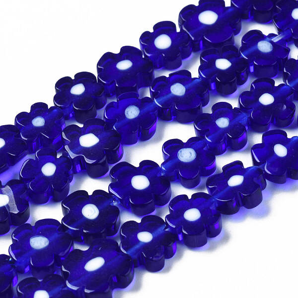 Handmade Millefiori Glass Bead Strands