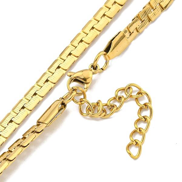 Ion Plating(IP) 304 Stainless Steel Chain Necklaces