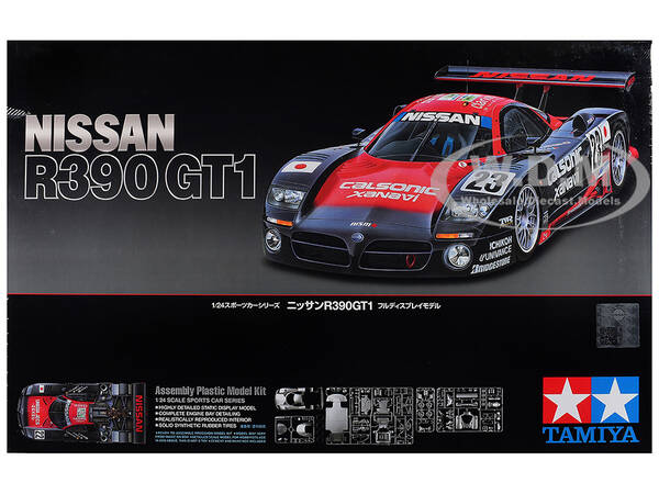Model Kit Nissan R390 GT1 24 Hours of Le Mans (1997) 1/24 Scale Model by Tamiya