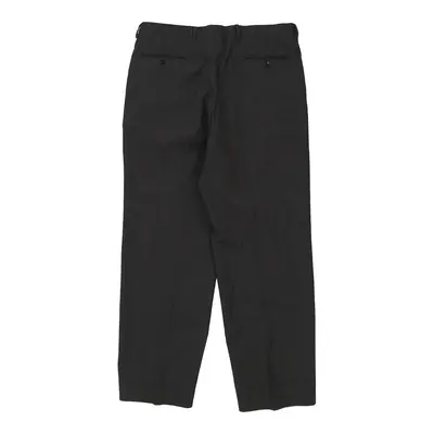 Yves Saint Laurent Trousers - 36W 31L Black Wool Blend