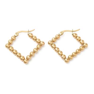304 Stainless Steel Hoop Earrings