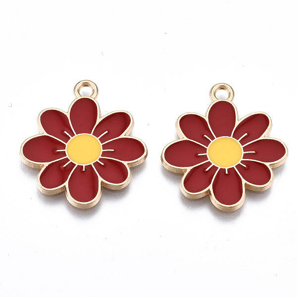 Eco-Friendly Alloy Enamel Pendants