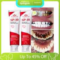 Guiovrn SP-10 Toothpaste | Probiotic Oral Care for Enamel Repair & Long-Lasting Fresh Breath | 3.53oz #springtok