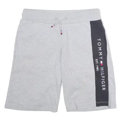TOMMY HILFIGER Boys Casual Shorts Grey 16Y W28