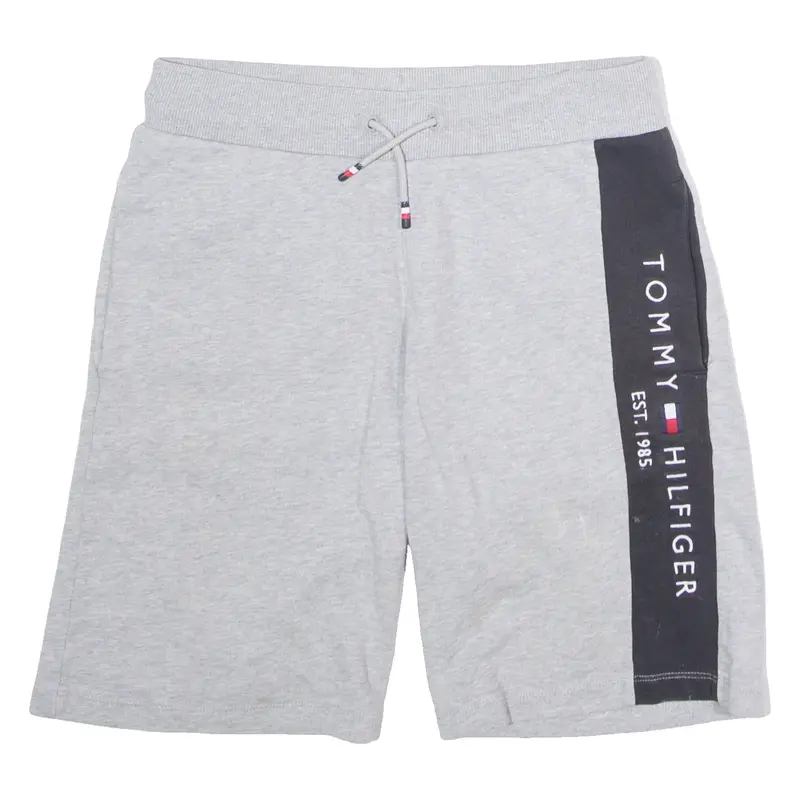 TOMMY HILFIGER Boys Casual Shorts Grey 16Y W28