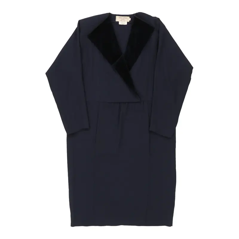 Mila Schon Dress - Medium Navy Wool | Size: medium