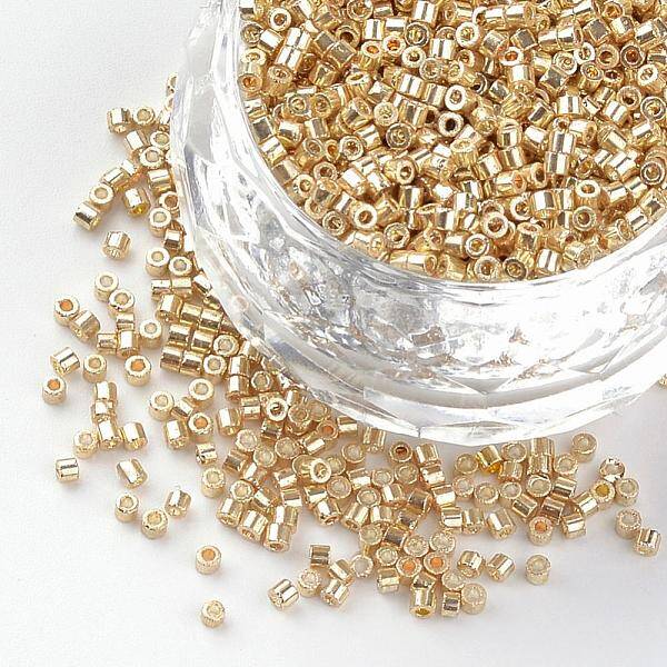 Electroplate Cylinder Seed Beads