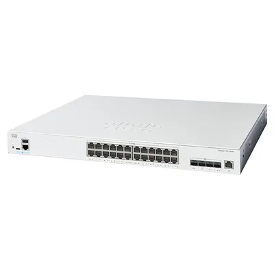 Cisco C1300-24XT-RF | Catalyst 1300 Series 1300-24XT 20 x 10G RJ-45 and 4 x 10G RJ-45/SFP+ Dual Purpose Uplink Ports and 1 x ...