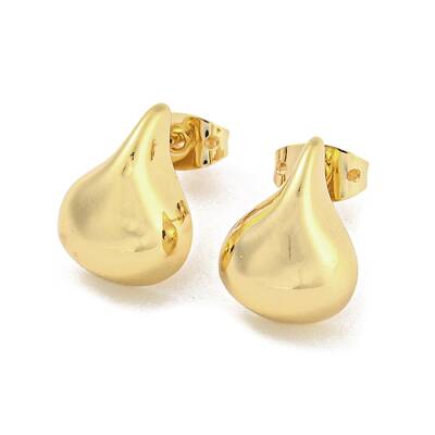 Brass Ear Studs