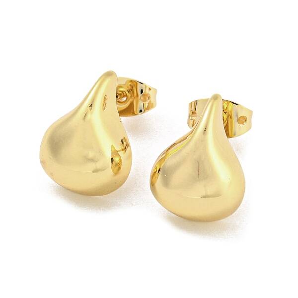 Brass Ear Studs