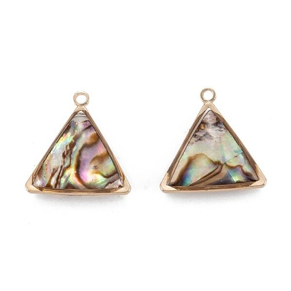 Natural Paua Shell Pendants