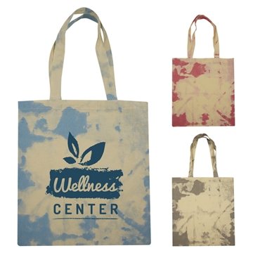 50 Promotional Cotton Candy Tie Dye Tote Bag - 130 GSM