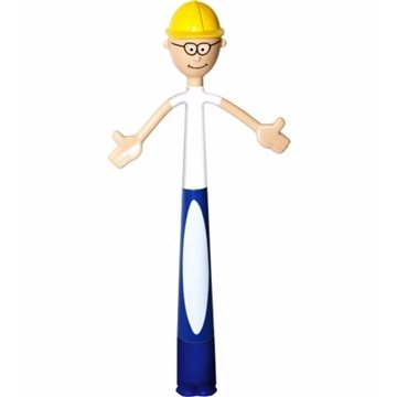200 Customized Safety Bend-A-Pen, Full Color Digital - Bendable & ...