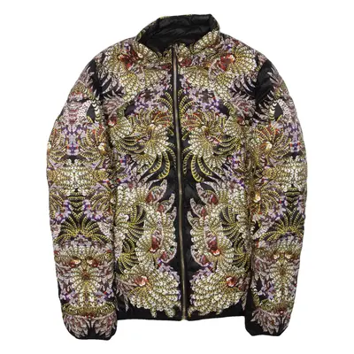 Womens Jacket Black Crazy Pattern M