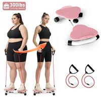 Twisting waist machine turntable large thin waist thin leg home fitness equipment waist burning fat slimming machine