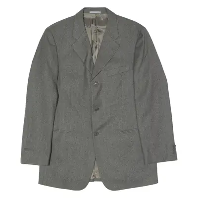 CERRUTI Mens Blazer Jacket Grey Wool M