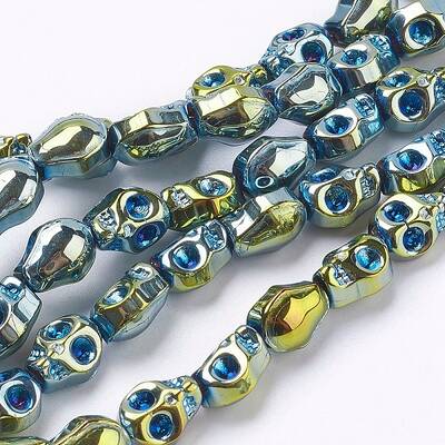 Electroplate Glass Beads Strands