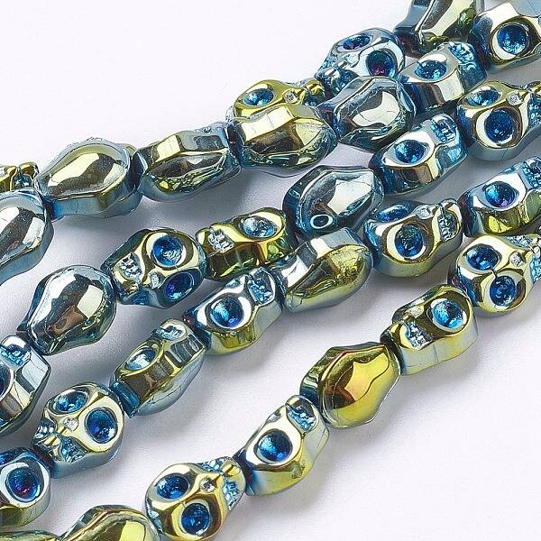 Electroplate Glass Beads Strands