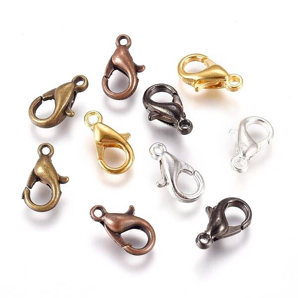 Zinc Alloy Lobster Claw Clasps