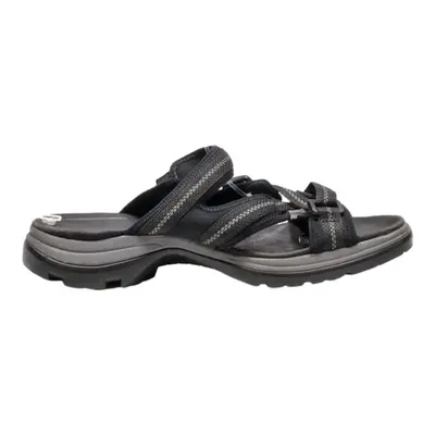 GABOR Slider Sandals Black Synthetic Mens UK 6.5