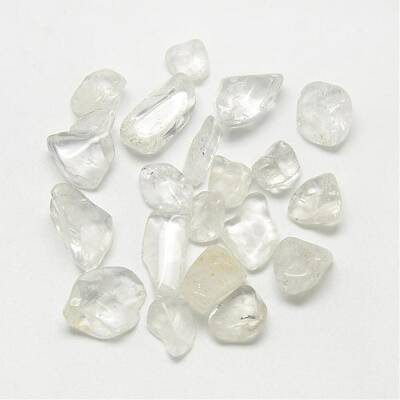 Natural Quartz Crystal Beads