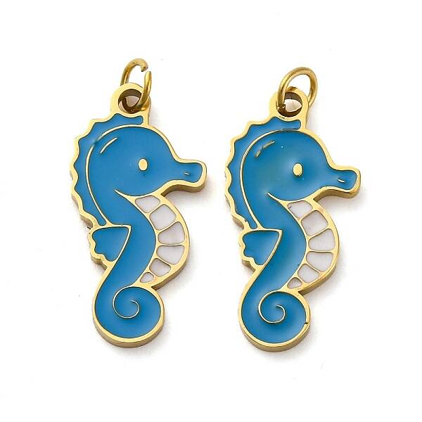 304 Stainless Steel Enamel Pendants