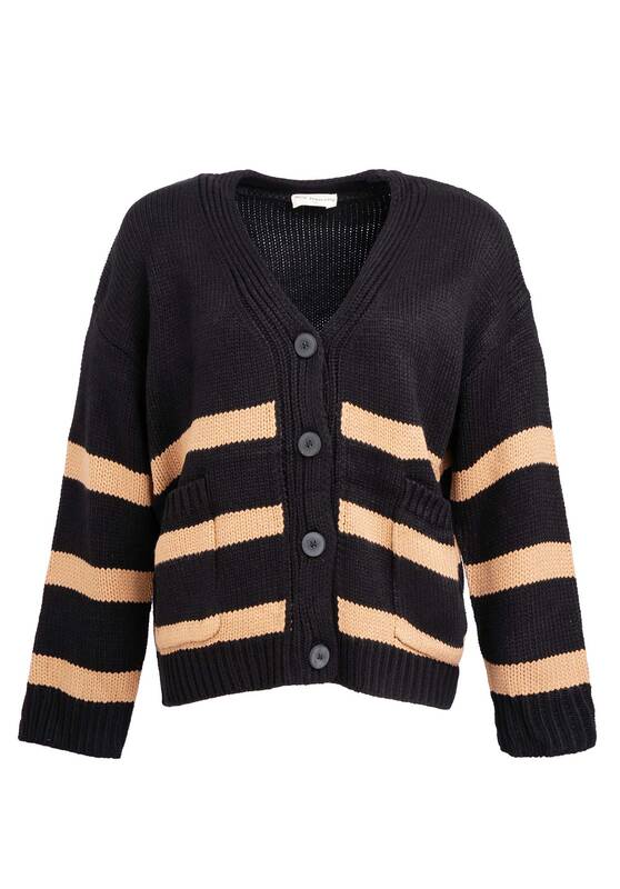 Cardigan Dx8033 Nero | Color: NERO | Size: U