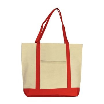 50 Promotional Canvas Tote - 12oz Cotton & Durable