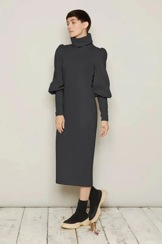 Brynja Dress (Grey) | size: S