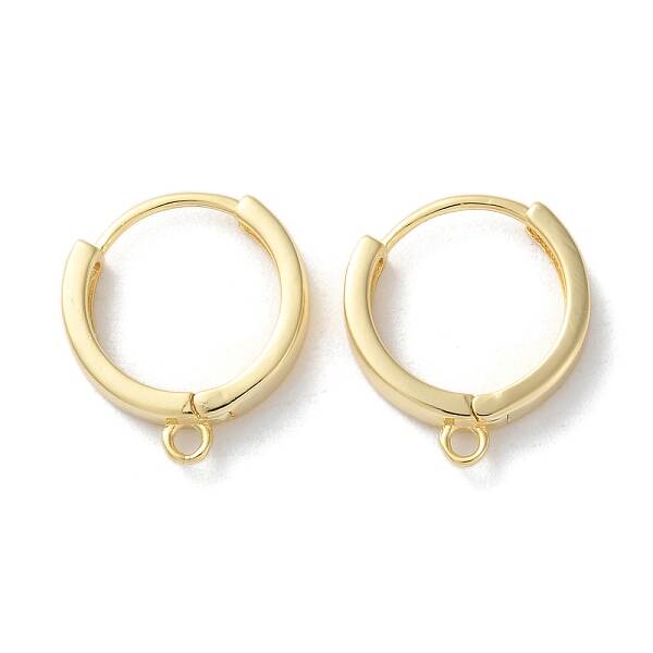 Brass Hoop Earrings Findings