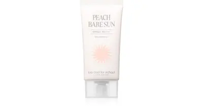Too Cool For School Peach Bare Sun Face Tanning Cream SPF 50+ 50ml