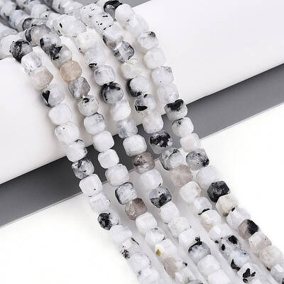 Natural Rainbow Moonstone Beads Strands