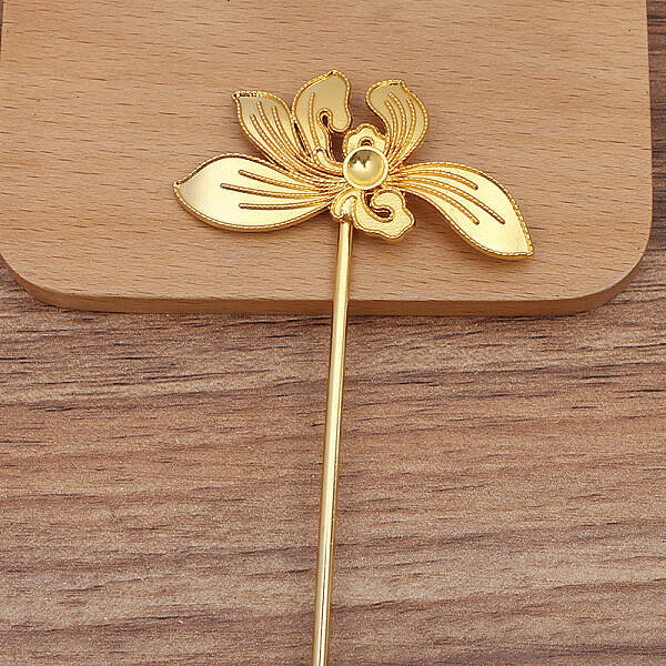 Alloy Hair Stick Findings
