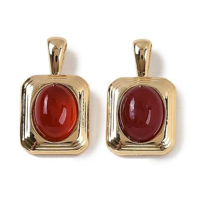 Natural Carnelian(Dyed & Heated) Pendants