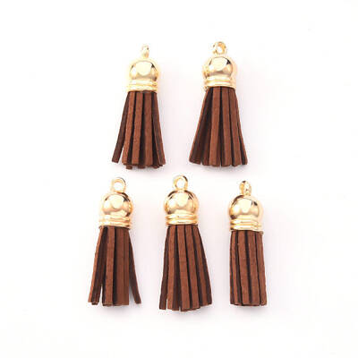 Faux Suede Tassel Pendant Decorations