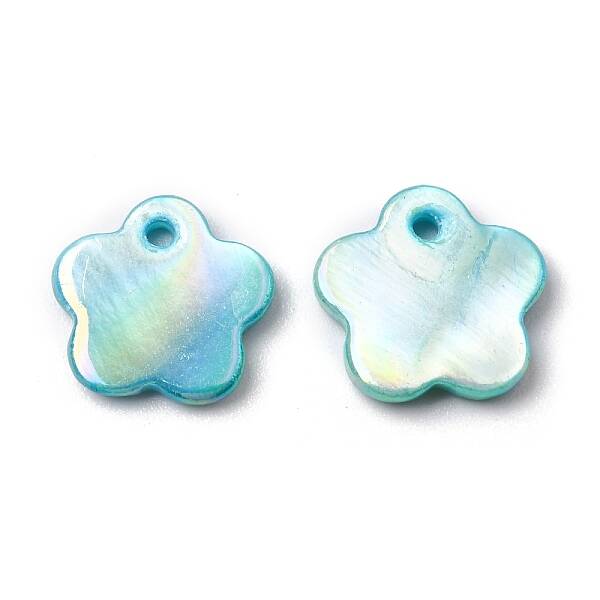 Natural Freshwater Shell Flower Charms