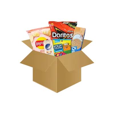 $45 Assorted Snack Box - Global Variety Pack a Unique Culinary Journey