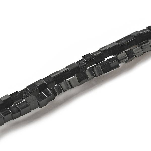 Natural Black Onyx(Dyed & Heated) Beads Strands