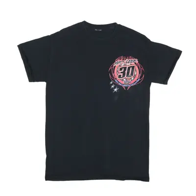 WISSOTA 100 Matt Leer Racing T-Shirt Black Short Sleeve Mens S