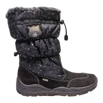 SNOE FLAKES Snow Boots Black Synthetic Womens UK 7