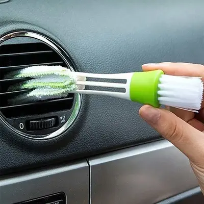 Car Detail Cleaning Brush for Fall, Universal Brush for Keyboard Window Track Cleaning, Car Accessories, Car Air Conditionin...